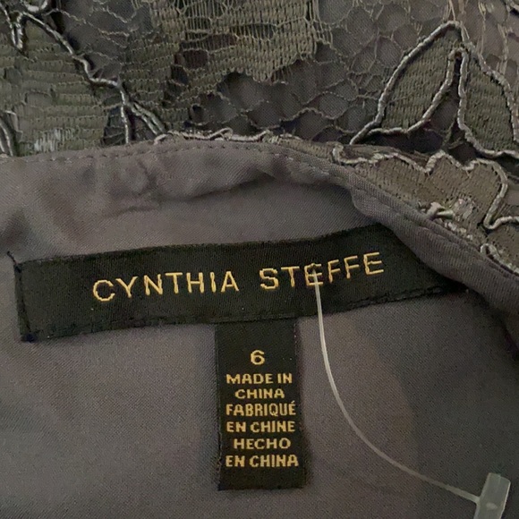 🎈Sale🎈 Cynthia Steffe Lace Sheath Dress With 3/4 Sleeves - Picture 8 of 9